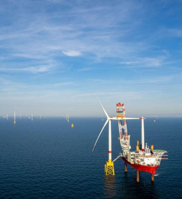 Fransa’daki 496 MW’lık Dieppe–Le Tréport Deniz Üstü RES’te kurulan Siemens Gamesa rüzgar türbinleri