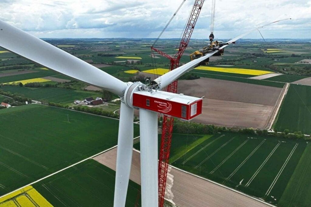 Almanya’daki 114 MW’lık Borgentreich RES’te kurulan ENERCON E-175 EP5 E1 rüzgar türbinleri
