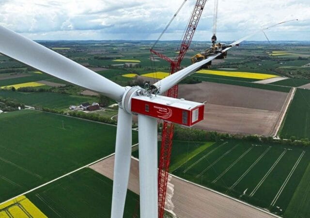 Almanya’daki 114 MW’lık Borgentreich RES’te kurulan ENERCON E-175 EP5 E1 rüzgar türbinleri