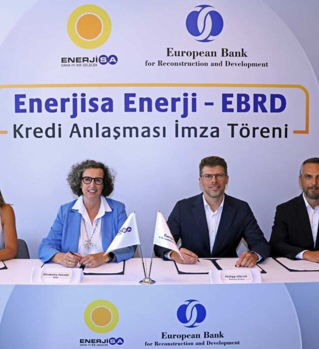 Enerjisa Enerji’nin elektrik dağıtım şebekesi yatırımları için EBRD’den sağladığı 207 milyon dolarlık finansman anlaşması