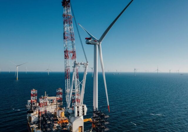 Baltic Power deniz üstü rüzgar santralindeki Vestas V236-15.0 MW türbinleri