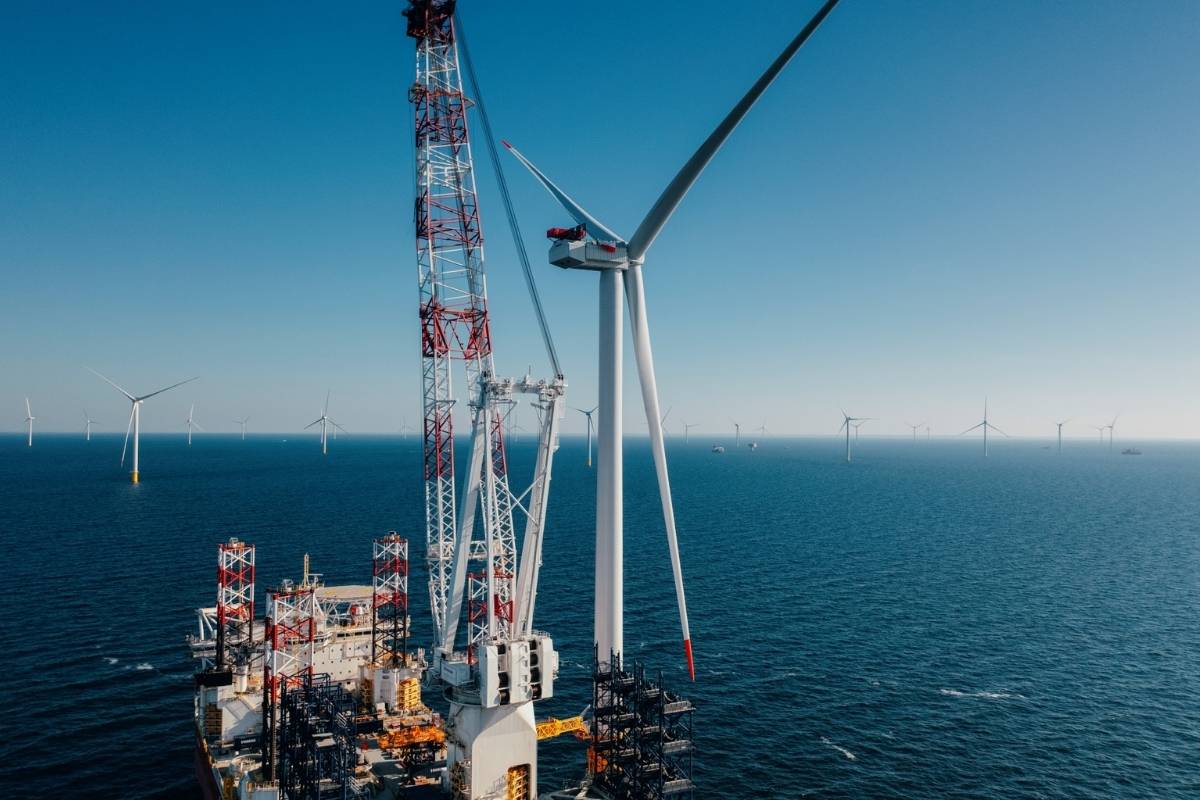 Baltic Power deniz üstü rüzgar santralindeki Vestas V236-15.0 MW türbinleri