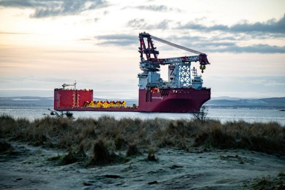 SSE Renewables, İskoçya'daki 1,4 GW'lık Berwick Bank B denizüstü rüzgar santrali için Seaway7'yi seçti.