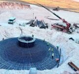 Karaman RES projesinde Envision EN-182 rüzgar türbinleri için gerçekleştirilen ankraj ve türbin temel çalışmaları
