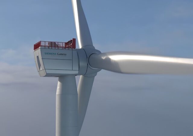 Deniz üstü rüzgar projesinde Siemens Gamesa’nın SG 14-222 DD model türbinleri kullanılıyor.